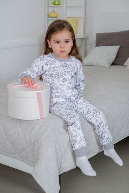 Пижама детская из интерлока пенье Дрёма котик - Амадэль фото 8