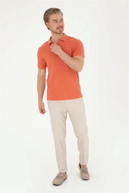 U. S. Polo Assn / Мужские бежевые брюки из плотной ткани