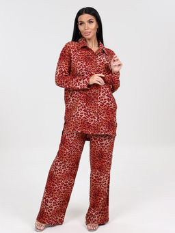 533 ЖЕНСКИЙ КОСТЮМ (брюки) (Бордовый) - А-дина фото 2