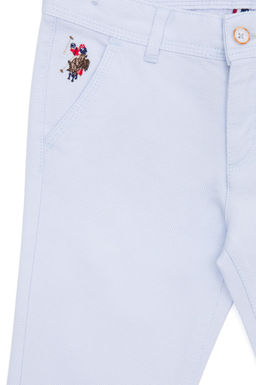 U. S. Polo Assn Голубые брюки из плотной ткани для мальчика - U.s. polo assn фото 4