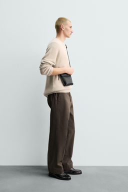 ORIGINS TWILL CHINO TROUSERS - Zara фото 14
