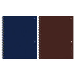 Тетрадь 120л. тв. обложка, на спирали "Monocolor balance" (ТТ5гр120_лг 67197, BG) глянцевая ламинация