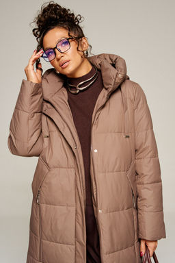 Пальто Beautiful Free 8022 какао