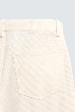 REGULAR FIT CORDUROY TROUSERS - Zara фото 9
