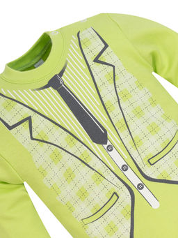 Костюм детский салатсерый жилет