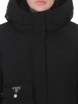 9912 BLACK Куртка зимняя женская (150 гр. холлофайбер)