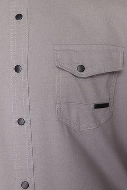 TRENDYOL MAN Koyu Haki Regular Cift Cepli Denim Kot Gomlek TMNSS24GO00081 - Trendyolmilla фото 25