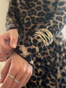 Платье Опра (леопардовый) - Nadi bordo фото 3