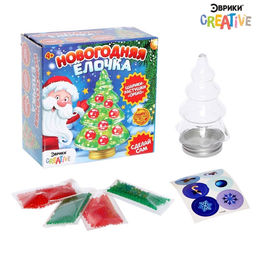 Набор для опытов с орбизами, новогодний декор своими руками Ёлочка - Школа талантов фото 5