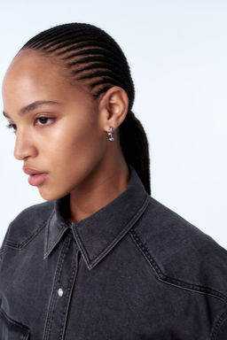 Camisa denim oversize - H&m фото 4