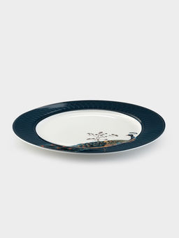 Тарелка WY Royal bird, d=26.5 см, фарфор, синяя