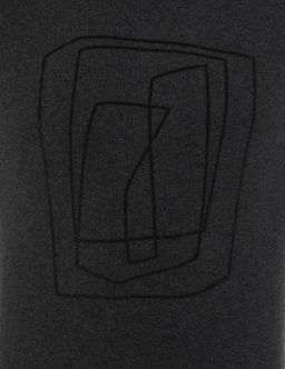 Gri Melanj Slim Fit Bisiklet Yaka Triko Kazak - Pierre cardin фото 6