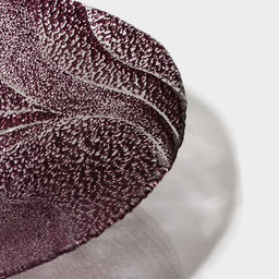 Салатник Драхна, d=33 см, стекло, бордовый - Simaland фото 4