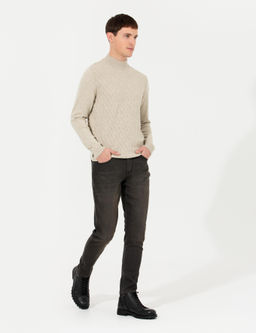 Antrasit Slim Fit Jean Pantolon - Pierre cardin фото 3