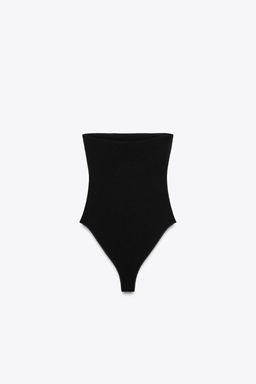 STRETCH BANDEAU BODYSUIT - Zara фото 11