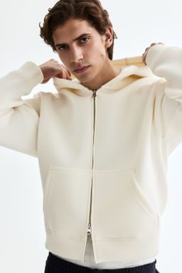 Chaqueta sudadera efecto neopreno Loose Fit - H&m фото 6