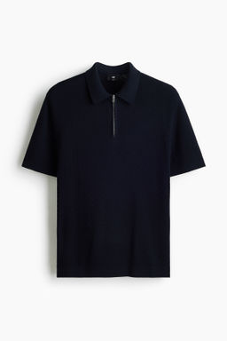 Polo texturizado Slim Fit