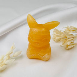 Фигурка резная "Пикачу" из Кальцита