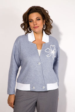 Кардиган Liliana 1350W-Р голубой