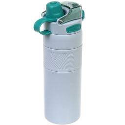 Термос 800мл "Фитнесс", цвет светло-голубой