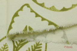 Интерьерный хлопок Тропический сад цв.светлый хаки, ш.1.5м, хлопок-100%, 240гр/м.кв - Купава фото 2