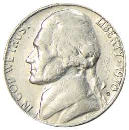 5 центов 1970 года S США