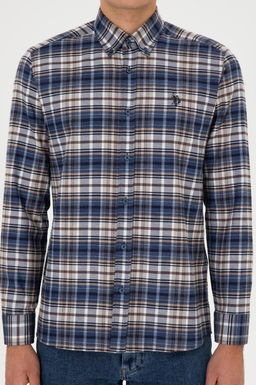 Erkek A__k Lacivert Uzun Kollu G_mlek - U.s. polo assn фото 6