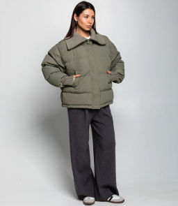Куртка #КТ8895 (1), серо-зелёный - Dommod фото 4