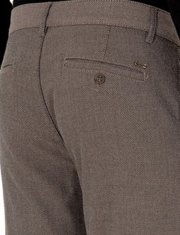 Kahverengi Slim Fit Kanvas Pantolon