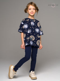 Костюм Мун ежик с одуванчиком-индиго - Sovalina фото 15