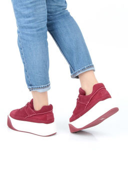 05-A501-3 VINOUS Кроссовки женские (натуральная замша)