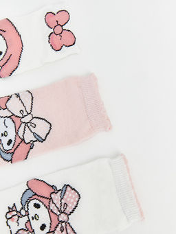 My Melody Desenli K?z ?ocuk Patik ?orap 5li