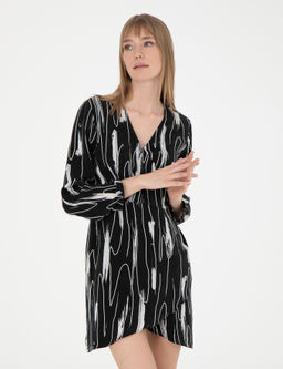 Платье Pierre Cardin черное из купро