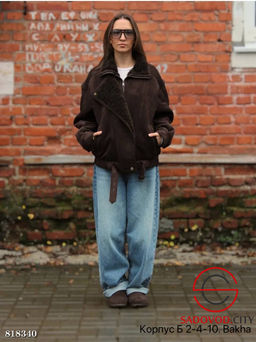 Зимняя куртка-авиатор женская - Bruno фото 2