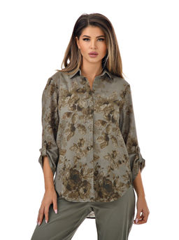 Рубашка 100% лён умягченный и варёный - А+б коллекция фото 3