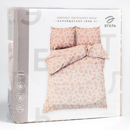Постельное бельё Этель 2 сп Калейдоскоп (вид2) 175х215см,200х220см,70х70см-2 шт, 100% хлопок, поплин  фото 5