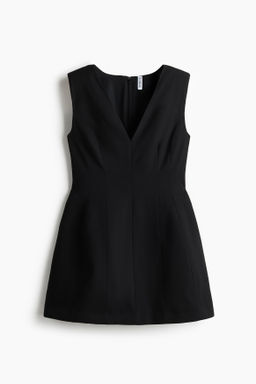 Vestido con escote en V