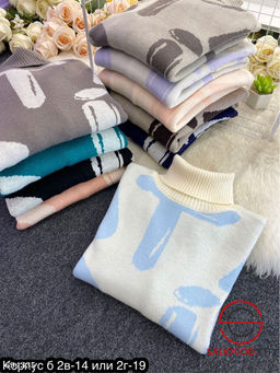 Пуловер женский с принтом - Bruno фото 8