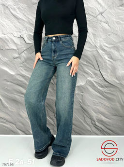 Джинсы стрейч с высокой посадкой - Bruno фото 2