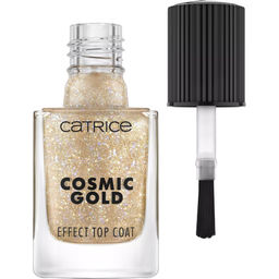 Топовое покрытие для ногтей Cosmic Gold Effect Top Coat, 030 Celestial Light 949012 - Catrice фото 2