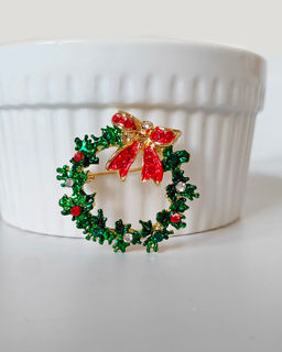 Брошь Новогодний стиль