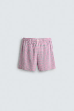 LOOSE-FITTING CHECKS BERMUDA SHORTS LIMITED EDITION - Zara фото 6