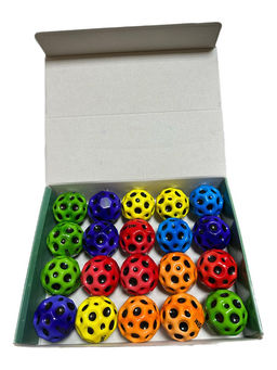 Мяч-попрыгун повышен. прыгучесть D= 7см "Coral Star" (Yoyo-500) по 20шт. в блоке