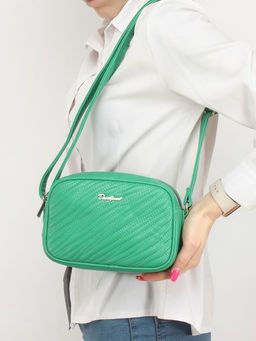 Сумка женская искусственная кожа DJ-6943-1-GREEN, 2отд, плечевой ремень, зеленый SALE 253985 - Adelia фото 10
