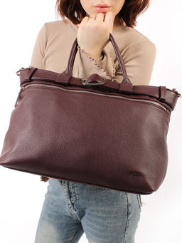 LACCOMA сумка Моника-Y2005-бордовый эко кожа хлопок