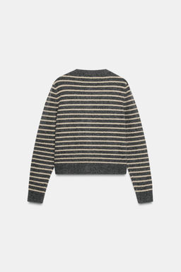 STRIPED CARDIGAN - Zara фото 8