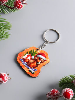 Набор брелоков для ключей на кольце «Новый год. Лошади», 5 шт., 4.5 см