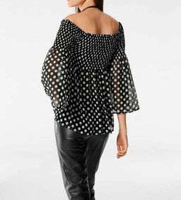 Блузка, черная - Patrizia dini фото 4