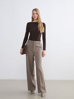 Kay?k Yaka B?zg?l? Bluz