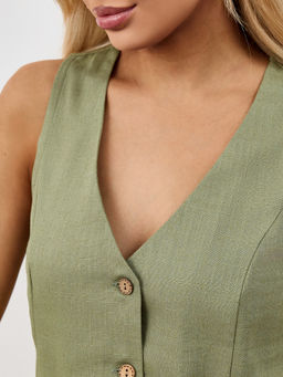 Жилет Аманти-1 из льна с вискозой - Виотекс фото 25